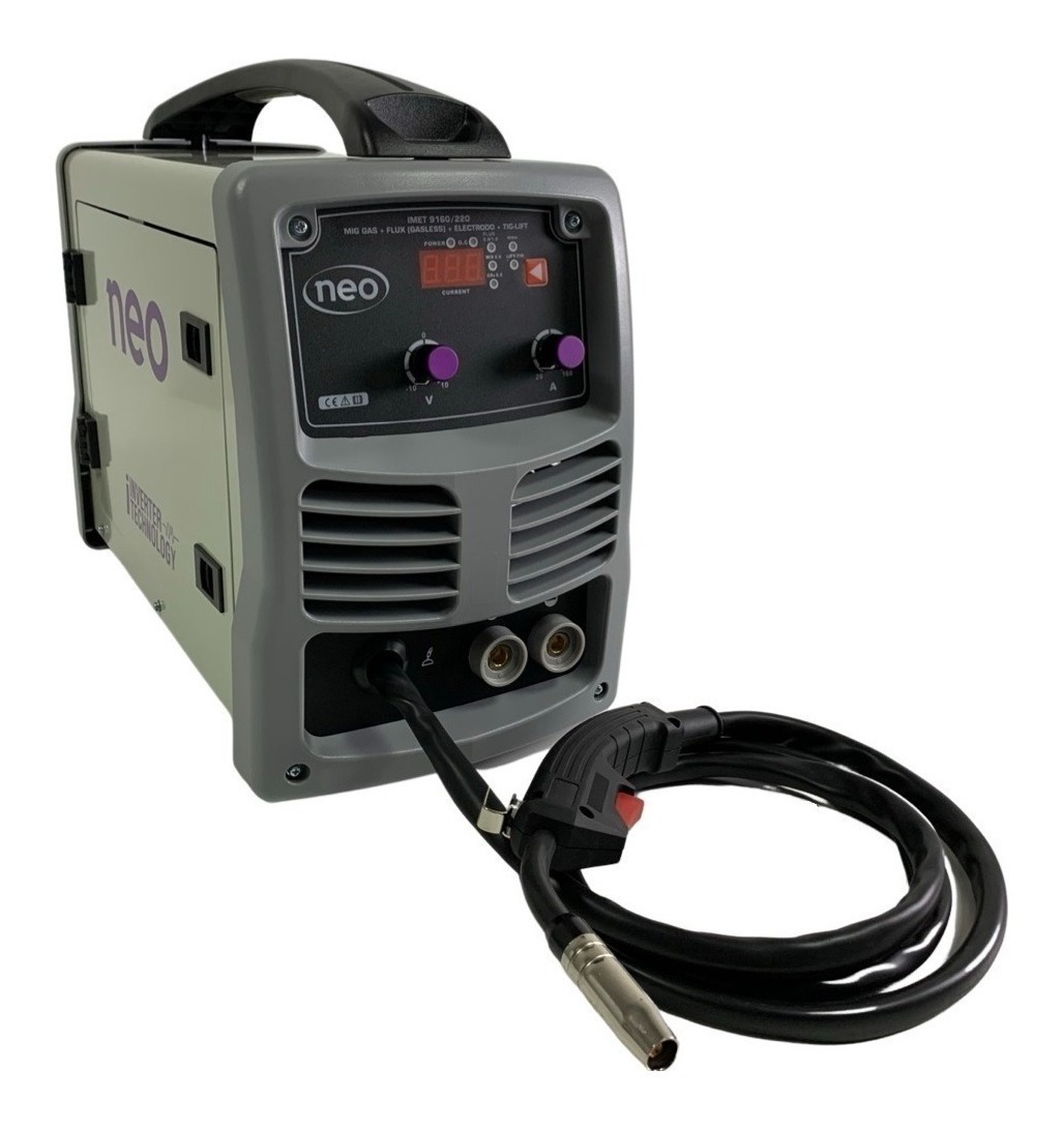 Soldadora Inverter Neo Imet 9160/220 Gris 50hz/60hz 220v - Imagen 2