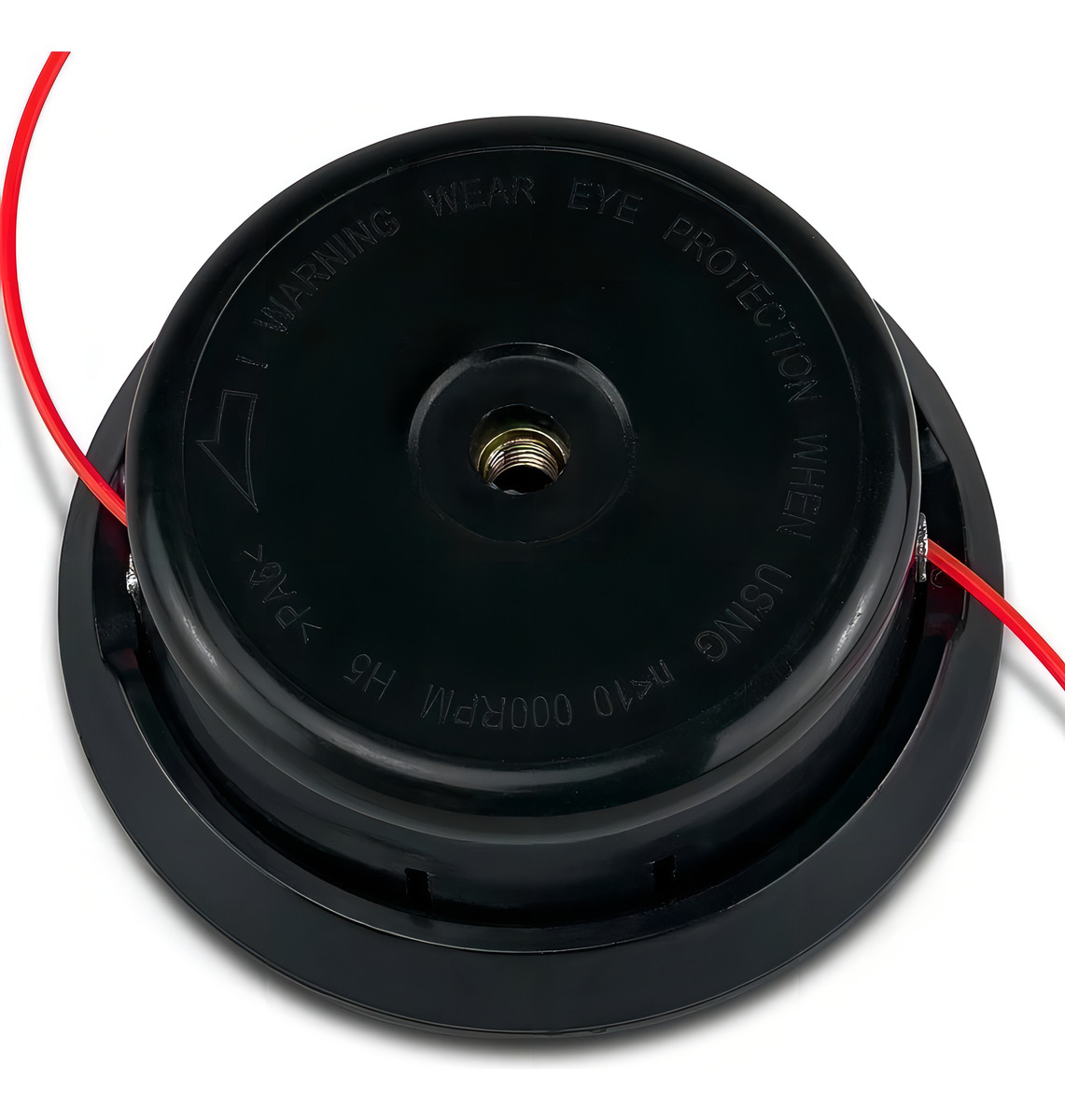 Carretel Porta Tanza Omaha Universal Automático Desmalezadora Negro - Imagen 2