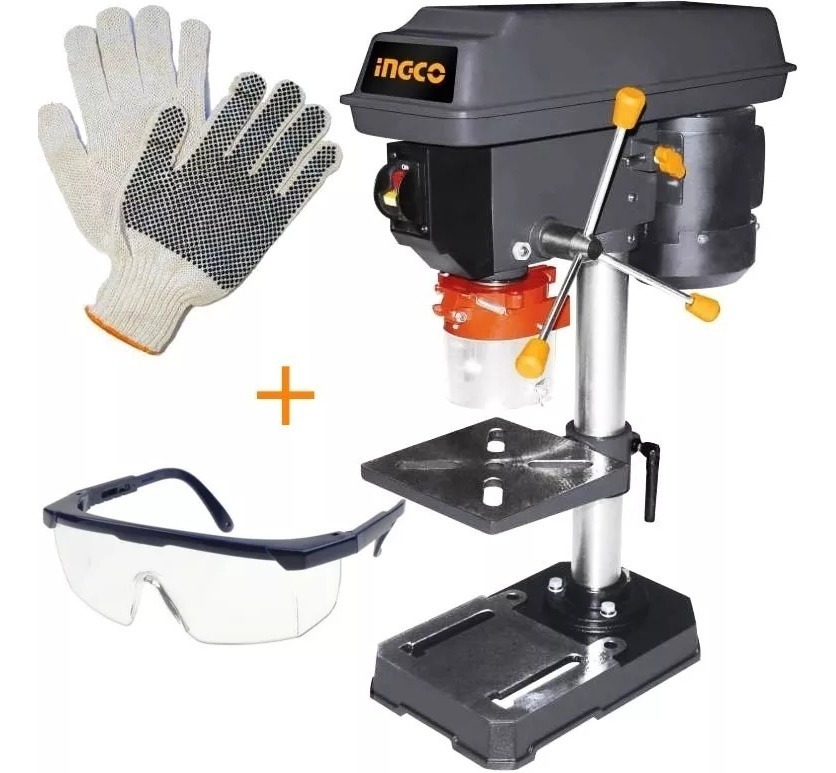 Taladro De Banco 13mm Ingco 350w 5 Velocidades 1año Gtía Tyt - Imagen 2
