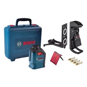 Nivel Láser De Líneas 20mt Bosch Gll 2-20 + Soporte Bm3 Tyt