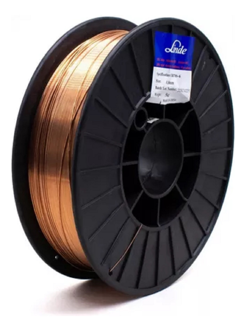 Alambre 5k Aga Mig 0.8mm Acero Al Carbono Er70s-6 - Tyt
