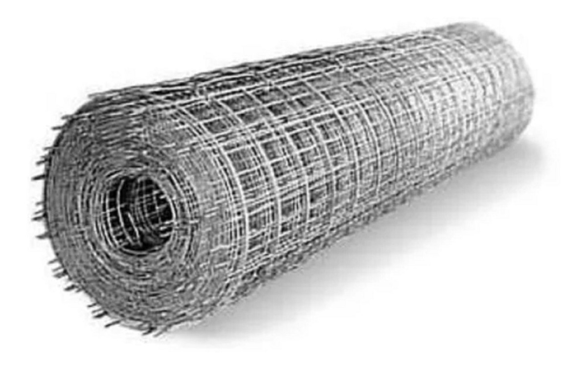 Malla Electrosoldada Galvanizada - 1.20x25 Mts Inoxidable