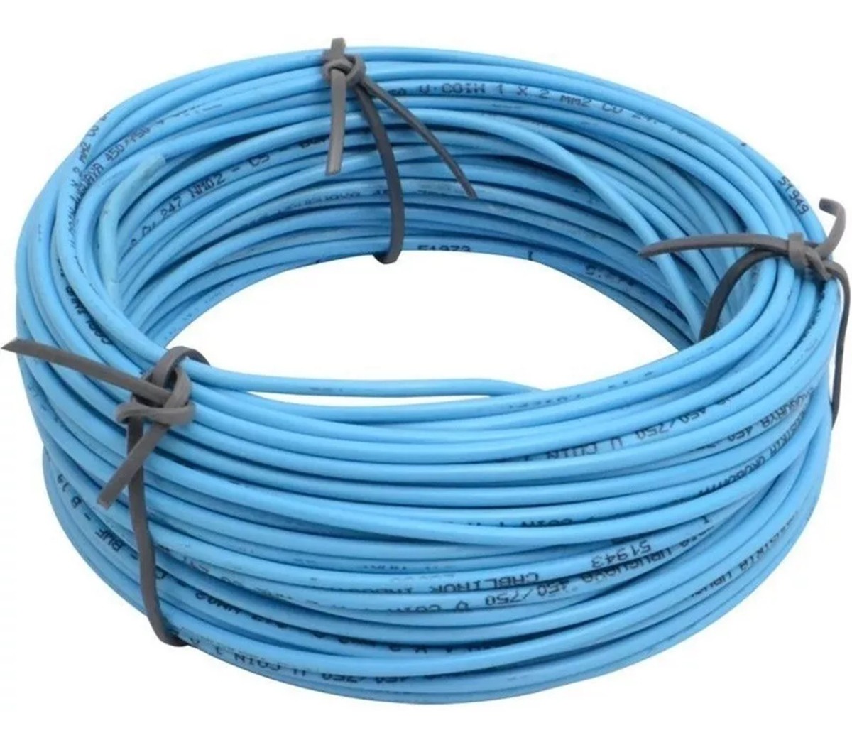 Cable Multifilar 4 Mm - Tierra O Común - Rollo De 100 Metros