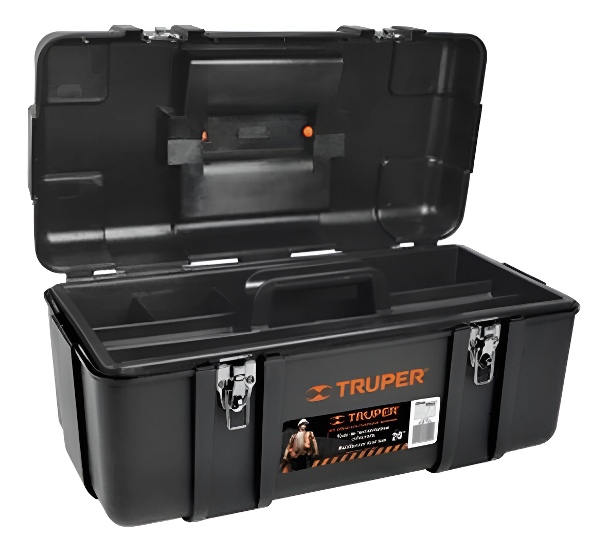 Caja De Herramientas 20'' Truper Industrial Broche Metal Tyt