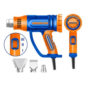 Pistola De Calor 2000w Temp Ajustable Wadfow Whg1520 Smf Color Azul