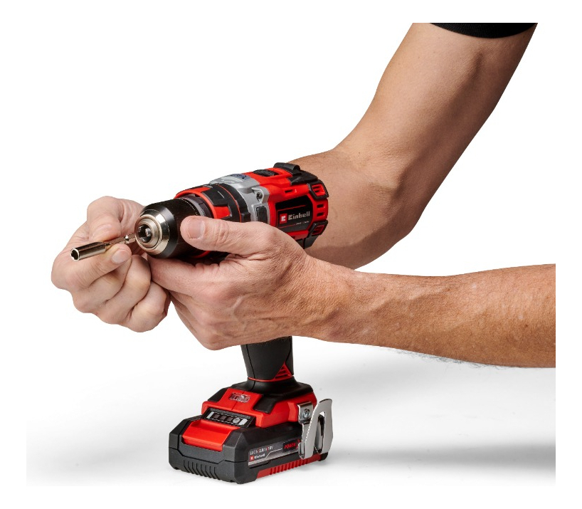 Taladro Einhell Percutor Brushless 2 Bateria 2 Amper Kit Color Rojo Frecuencia 50 Hz/60 Hz - Imagen 3