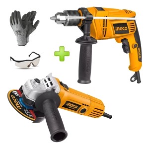 Kit Explosion Taladro Percutor 680w+ Amoladora 750w +regalos