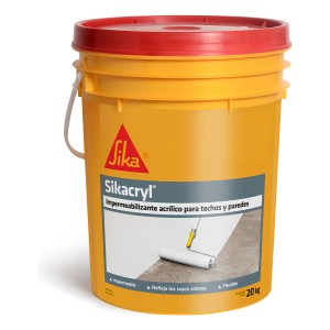 Sikacryl Impermeabilizante Líquido 20 Kilos Colores