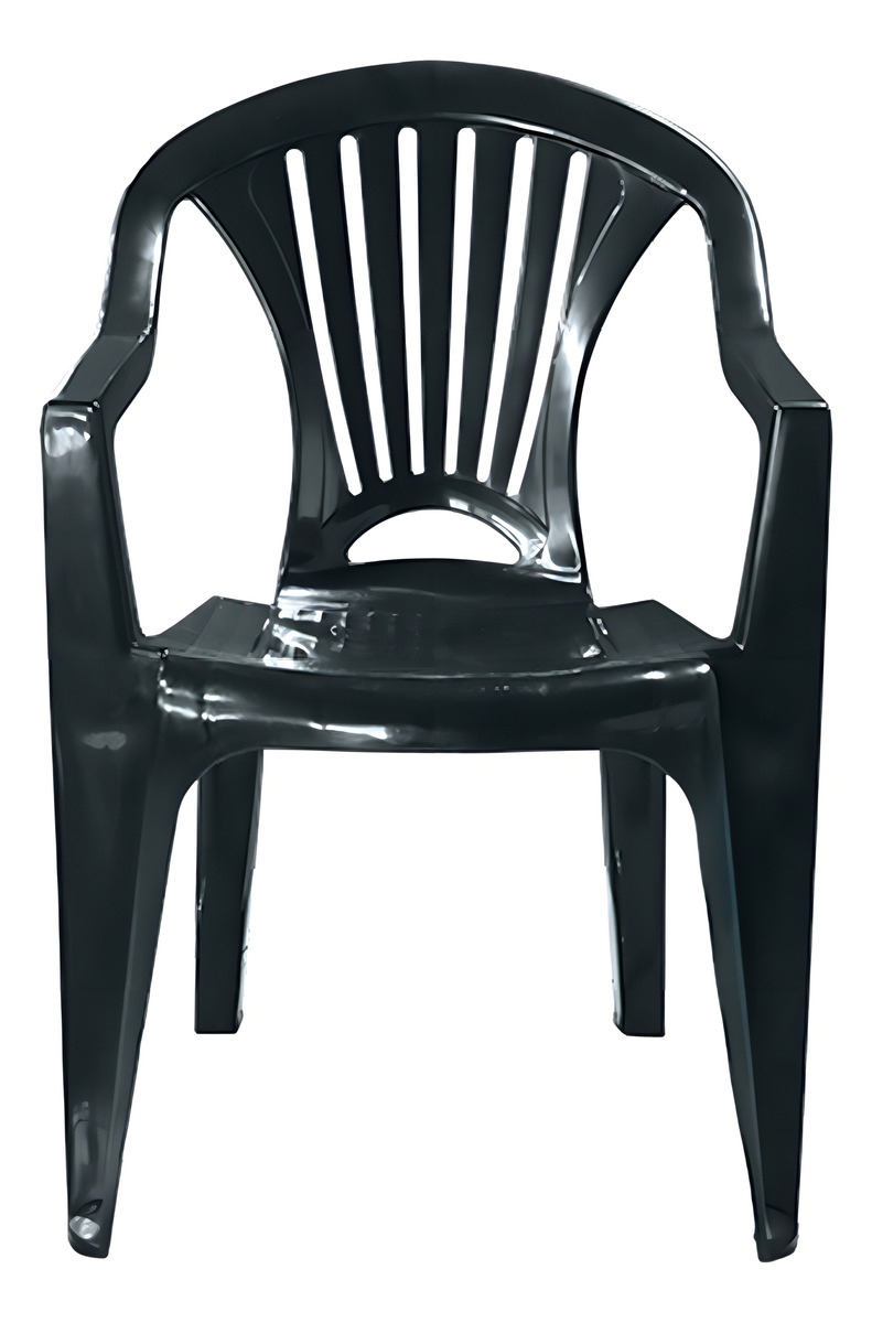 Sillón Negro Arqplast, 3d, Área De Ocio, Jardín Y Balcón - Imagen 7