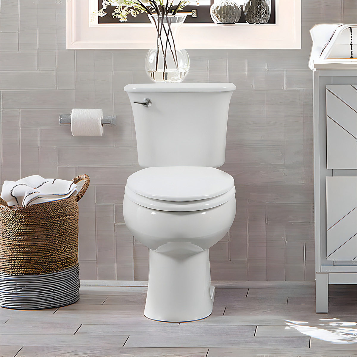 Asiento Inodoro Universal Madera Blanco Lh-2034 - Imagen 8