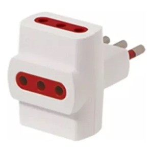 Adaptador Múltiple Con Ficha De 3 En Línea 3 Salidas - Tyt