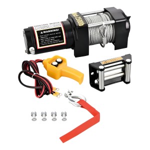 Malacate Eléctrico Sacapeludo 12v 1133kg Linga 15m Equus