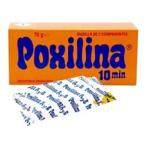 Poxilina Masilla De Dos Componentes 10min. 38ml Suchina Tyt