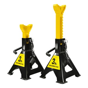 Set X2 Caballete Tripode Auto 3 Tn Doble Traba Crossmaster