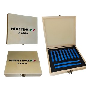 Torno Juego De Manguitos Soldados Con Plaquetas De Widia Martino Di Forza