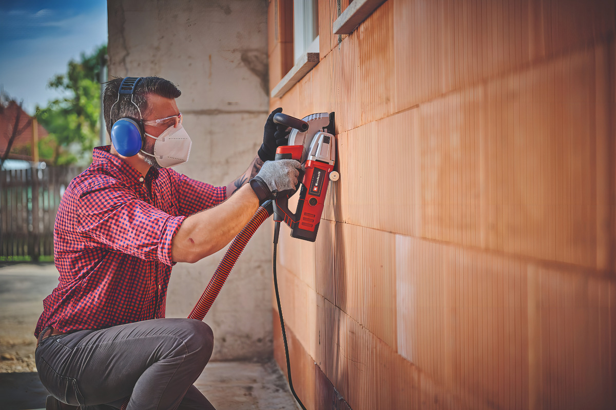 Acanaladora Te-ma 1500w Einhell Rojo - Imagen 6