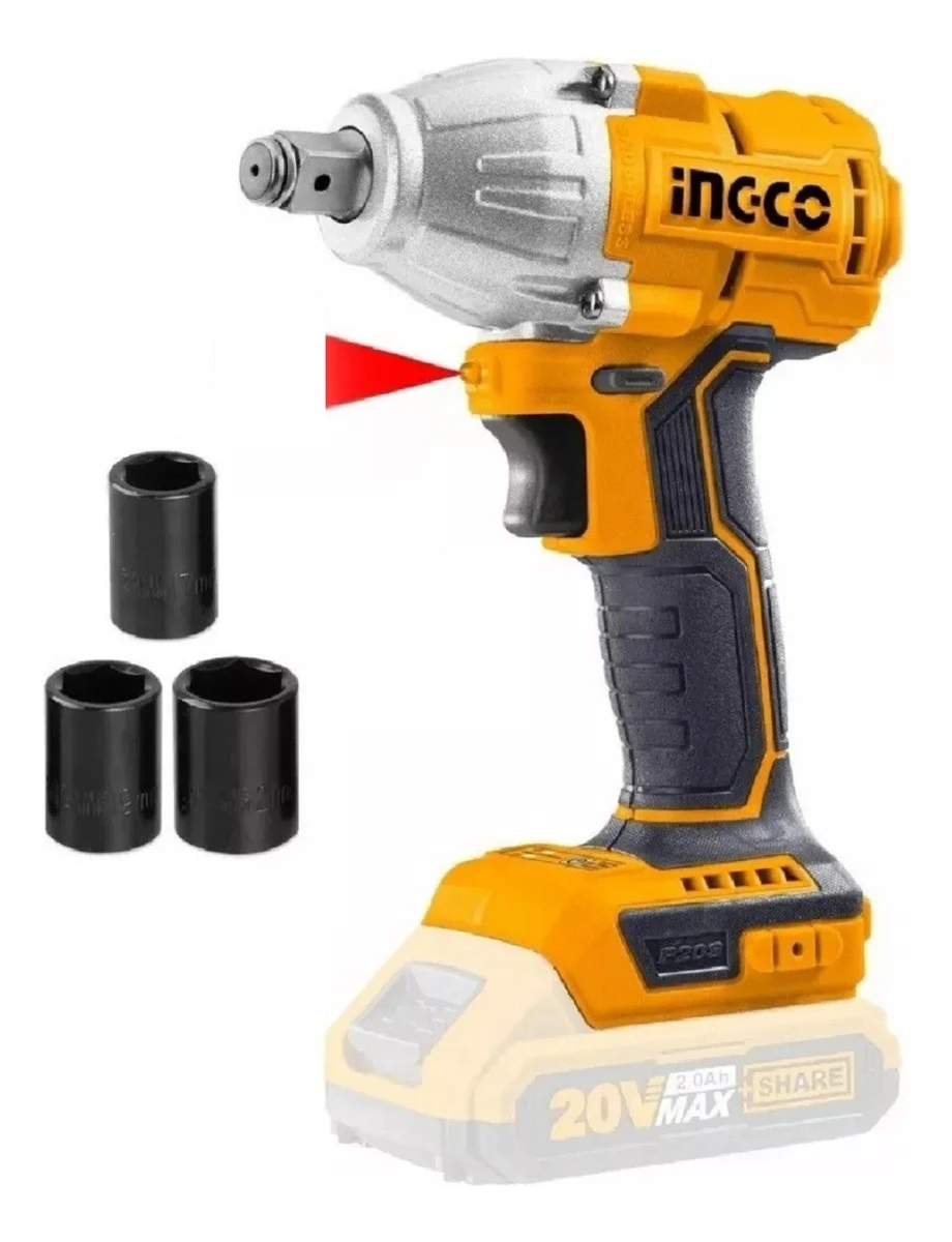 Llave De Impacto P20s Sin Bateria Ciwli20020 Ingco -