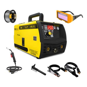 Soldadora Mig Tig Mma 1kg Flux 200amp + Rollo Careta N9300a