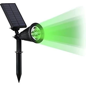 Foco Solar Jardin Exterior Luz Led Verde 2w Tyt