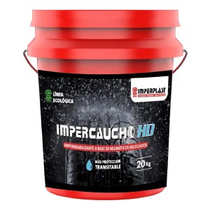 Membrana Líquida Texturada Con Caucho - Impercaucho Hd