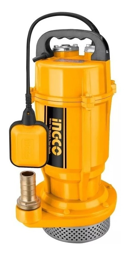 Bomba Sumergible Metalica 550w 0.75hp Ingco Spc5502 Alt 25mt