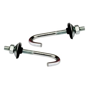 Tornillo Gancho J Completo Para Techo 1/4 X 65mm X 100 Uni