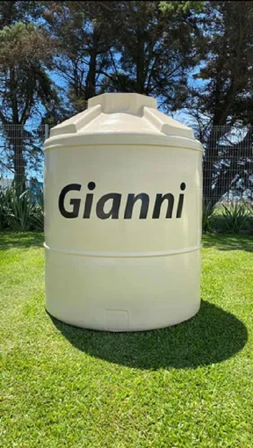 Tanque Depósito Agua Tricapa Gianni Kit Completo 2000 Litros - Imagen 2