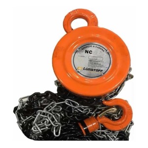 Aparejo Manual A Cadena 2 Toneladas 3 Mts Lusqtoff Reforzado