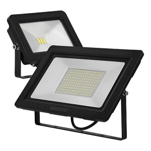 Foco Reflector Eco Led 100w Black+decker Luz Blanca Exterior