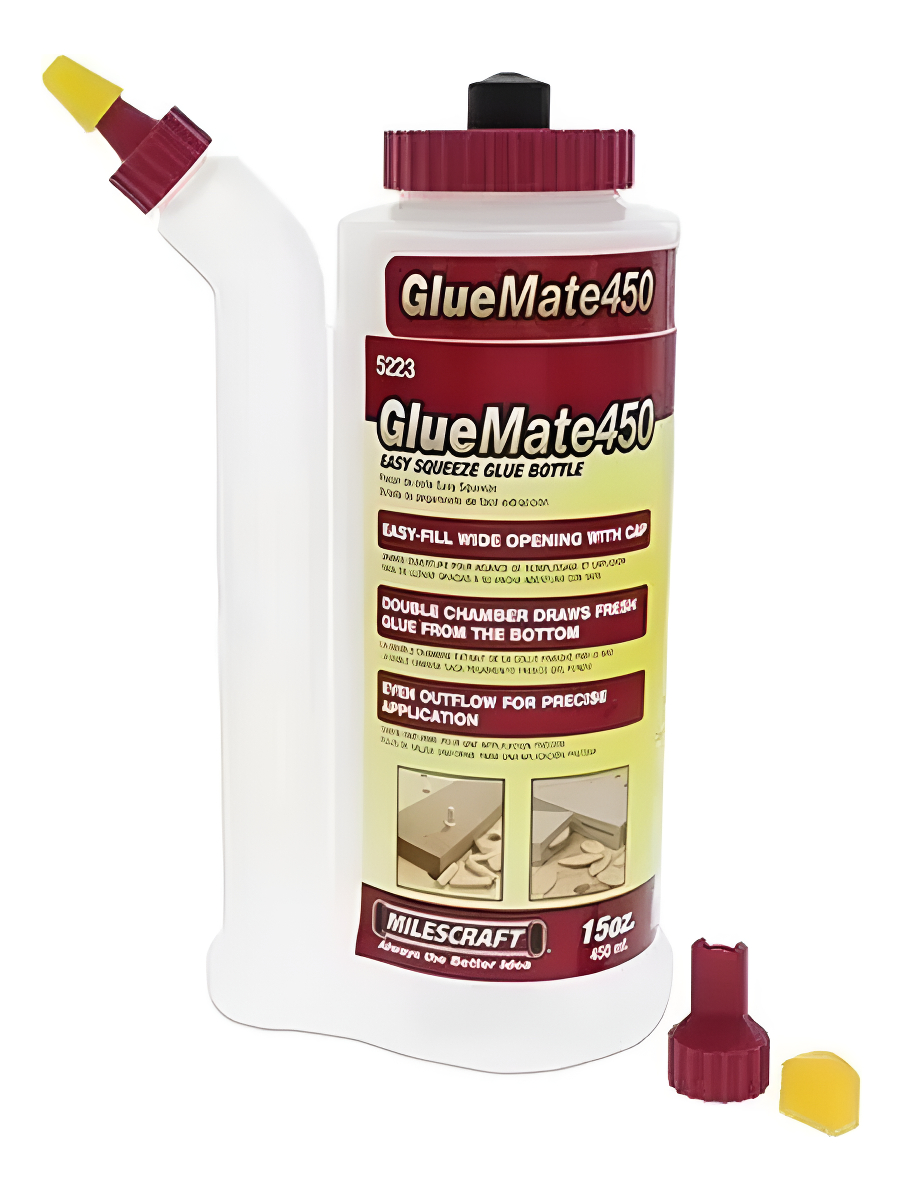 Botella De Pegamento Cola Carpintería 450ml Milescraft - Tyt
