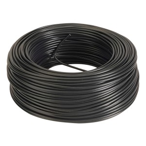 Cable Bajo Goma 3x2 Mm Negro - Rollo De 100 Metros - Tyt