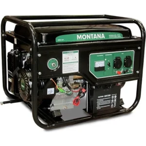 Generador Montana 6500 W - Arranque Electrico - 8hs De Uso