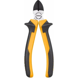 Pinza De Corte Diagonal Ingco De Cromo Vanadio De 7 (180mm) Negro/naranja