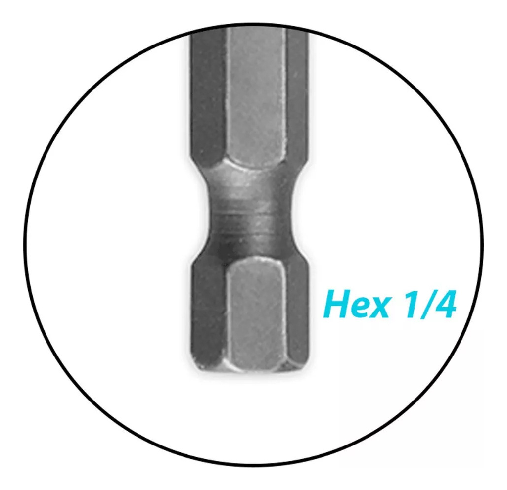 Set De 3 Adaptadores Para Dado 1/4 Ingco Super Oferta - Tyt - Imagen 4