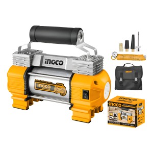 Compresor Auto 12 Volt 18amp Usdo Pesado Ingco Aac2508 12 Ma