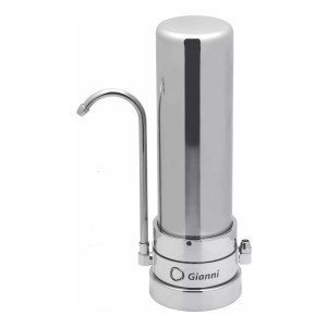 Filtro De Agua Purificador Gianni Acero Inox Carbón Activado