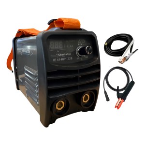 Soldadora Electrodo Gladiator Pro Inverter 140a Color Gris Oscuro
