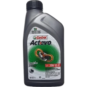 Aceite 20w50 4 Tiempos Moto Actevo Castrol 1l