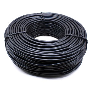 Cable Bajo Goma 3x1mm 100m Cablinur Flg03x1 Cubierta Negro