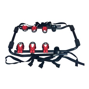 Portabicicletas Trasero Autostyle Acero Baúl 3 Bicicletas 41kg Inclinación