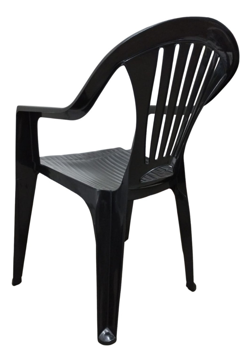 Sillón Negro Arqplast, 3d, Área De Ocio, Jardín Y Balcón - Imagen 3