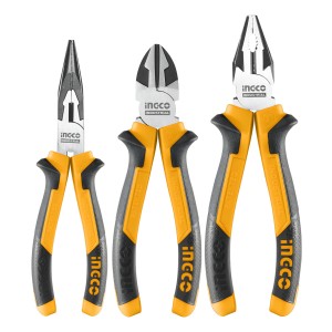 Set Alicates Universal Combinados 3 Piezas Ingco Hkps28318