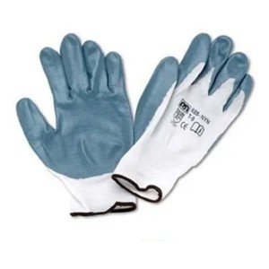 Guante Con Goma Azul Y Blanco Por Docena - Tyt