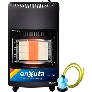 Estufa Supergas Enxuta Con Manguera Y Válvula De Seguridad