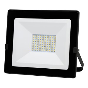 Foco Led Exterior Luz Fria 50w Slim Naturaled | Ed Color De La Luz Blanco Frío