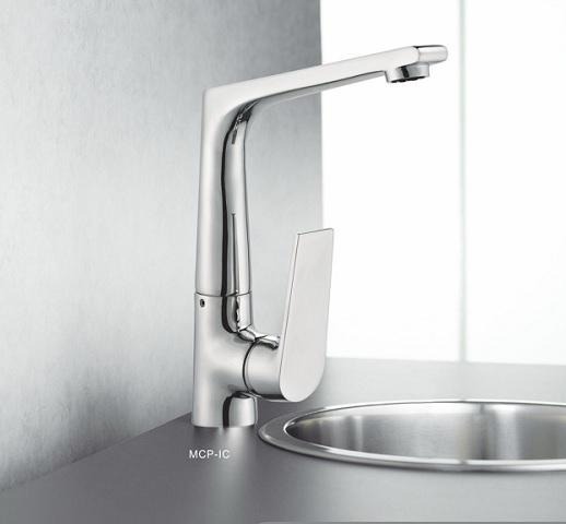 Grifo Monocomando Mesada Cocina Pico Alto Modelo Ice - 20 Cm - Imagen 2