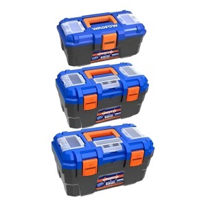Set X 3 Cajas De Herramienta Plasticas Wadfow Wtb2103 - Tyt