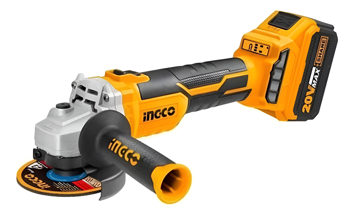 Amoladora Bateria Ingco 20v S/carbones Brushless Cagli1152