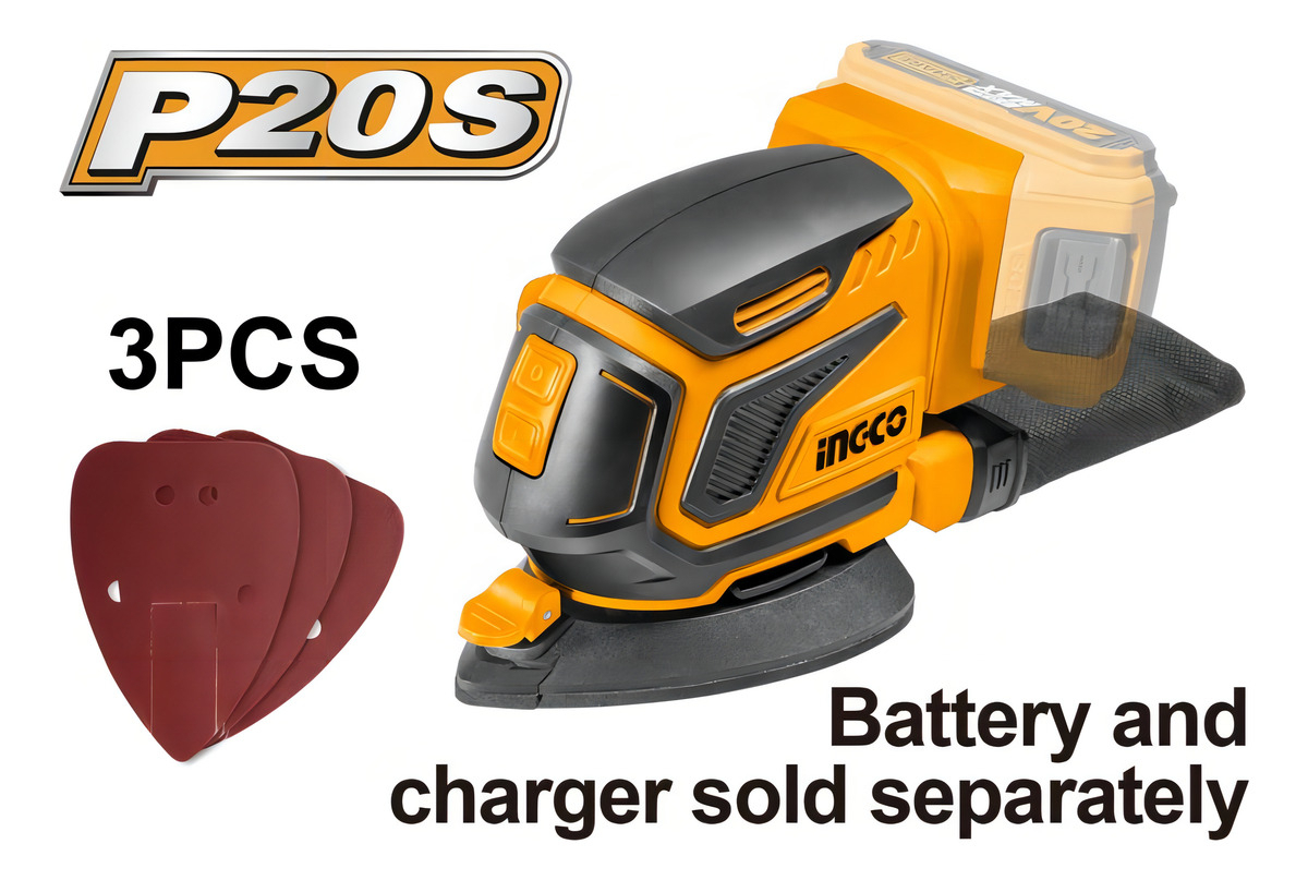 Lijadora Orbital Delta P20s Ingco Cdsli2051 Amarillo 50