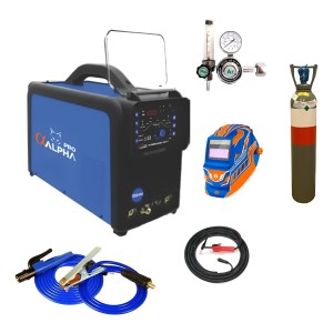 Soldadora Tig Acdc 200a Alpha + Tubo + Manom + Careta Combo